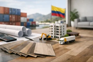 Importador pisos SPC Colombia para obra
