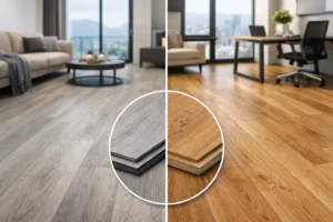 Piso SPC vs laminado para proyectos exigentes