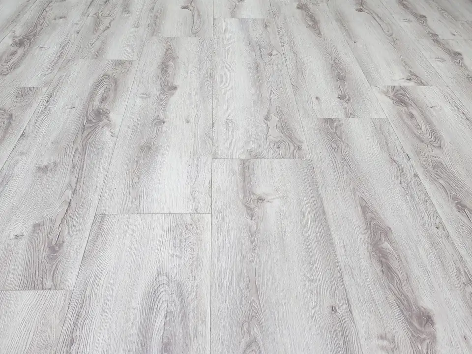 Textura del piso Ceniza, Laminado Hydrocore 9 mm